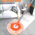 thumbnail image 5 of WNFJR Mop Replacement Cloth Single Cloth Head, Car Wash Chenier Flat Mop Sunflower Replacement Cloth, Super Absorption Coral Cloth Mop Head, Multipurpose Rotating Cleaning Mop Cloth, 5 of 5