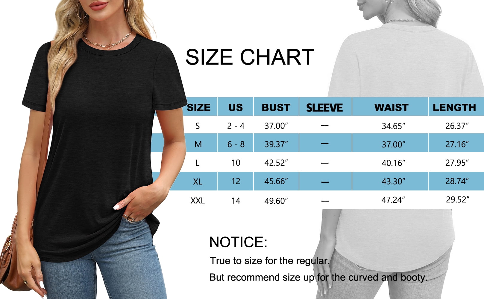 MOSHU 3 Pack T-Shirts for Women Short Sleeve Summer Womens Tops Casual Curved Hem Shirts Beach Outfits