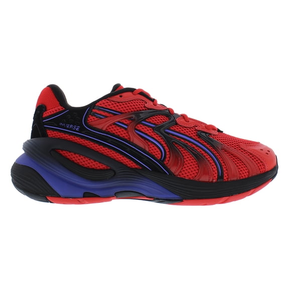 Puma Inverse Rev Mens Shoes Size 10, Color: Red/Dark Amethyst/Black