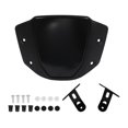 thumbnail image 1 of Deflector de viento para parabrisas de motocicleta para  a Negro Zulema Parabrisas de motocicleta, 1 of 8