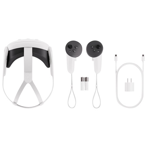 Meta Quest 3 512 Go + Offre Gorilla Tag - Casque Réalité Mixte Sans Fil, Résolution 4K, Champ De Vision élargi