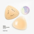 thumbnail image 5 of Nipskin Angle My Way Triangular Adhesive Nipple Covers, Silicone Pasties, Vanilla, Reusable, 1 Pair, 5 of 11