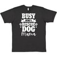 thumbnail image 3 of Inktastic Mother's Day Busy Being a Rescue Dog Mom with Paw Prints T-Shirt, 3 of 5