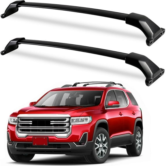 For 2017-2023 GMC Acadia Roof Rack Rail Cross Bar Luggage Carrier Crossbars