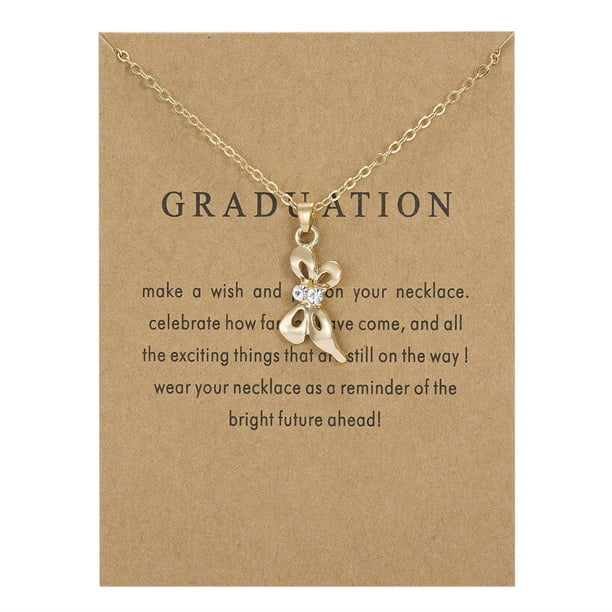 Collar para mujer, joyería para mujer, collar con colgante de estrella, perla, borla, tarjeta de papel, cadena para clavícula, collar para mujer