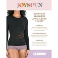 thumbnail image 6 of Joyspun Women’s Everyday Seamless Shirt with Long Sleeves, Sizes XS-3XL, 6 of 6