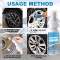 thumbnail image 4 of Rust Removal Spray Rust Derusting Spray Inhibitor Rust Remover Car Maintenance Cleaning Iron Powder Remover for Car with Sponge and Cleaning Cloth, 4 of 8