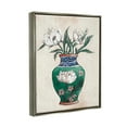 thumbnail image 4 of Stupell Industries Floral Oriental Vase Botanical & Floral Painting Gray Floater Framed Canvas Art Print Wall Art, 17 x 21, 4 of 10
