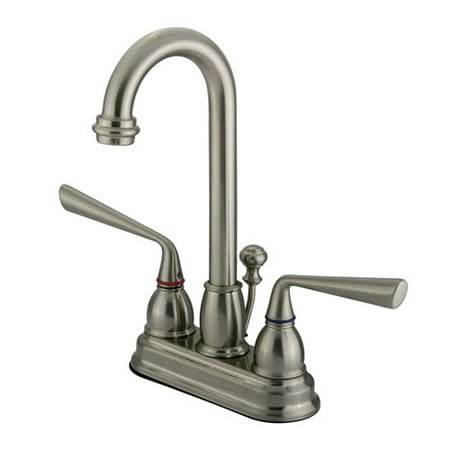 UPC 663370130472 product image for 4 in. Center Set Lavatory Faucet in Satin Nickel | upcitemdb.com