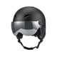 thumbnail image 4 of Casco de nieve ajustable para hombre y mujer, equipo de seguridad EPS, protector de esquí para snowboard negro, 4 of 9