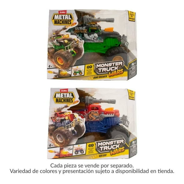 Vehículo de Juguete Zuru Metal Machines Monster Truck Wars Varios Modelos