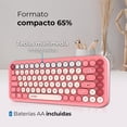 thumbnail image 2 of Kit Teclado y Mouse ACTECK CREATOR CHIC K-COLORS MK480 Inalambrico USB 2.4 MHz, 2 of 5