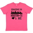 thumbnail image 3 of Inktastic Houston Texas Someone Loves Me Skyline Youth T-Shirt, 3 of 5
