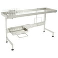 thumbnail image 2 of Over The Sink Dish Drainer Drying Rack, Adjustable Length Over Sink Dish Drying, 2 of 18