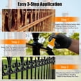 thumbnail image 5 of Metal Paint, Rust Converter and Metal Primer 34.8 oz – Anti-Rust Coating Rust Paint Encapsulator for Maximum Rust, Stop Corrosion, Ideal for Car Parts, Boats, Railings, Fences, Tools, Heat Resistant, 5 of 7