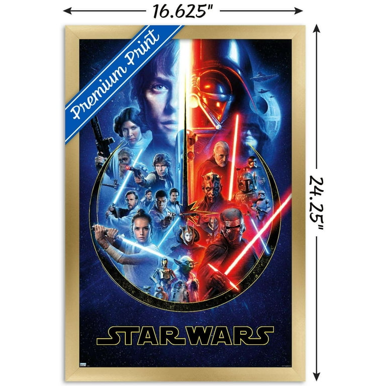 Star Wars - Skywalker Saga Wall Poster, 14.725