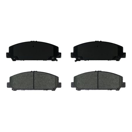 Gridiron Brakes Front Premium Ceramic Brake Disc Pad Set (4)