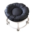 Aymzbd 360 degree Rotating Low Roller Seat Stool Pedicure Stool ...