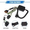 thumbnail image 4 of Unique Bargains 1Set Trailer Towing Wiring Harness Compatible for Hyundai Palisade 2020-2022 Durable Plastic Metal Black, 4 of 7