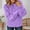 Purple, variant on Womens Sweater Women'S Pullover Sweaters Long Sleeve Crew Neck Light Sweaters for Women Fall Women Fall Tops Fall Outfit
