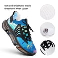 thumbnail image 4 of Underwater World Walking Shoes for Men Woman Lightweight Tennis Fashion Elastic Sports Shoes Cushion Basketball Shoes, 4 of 7