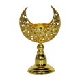 thumbnail image 1 of Candelabro de luna, portavelas de té, centro de mesa decorativo de metal, adorno de mesa para sala de estar, estante festivo para fiestas Estilo B, 1 of 9