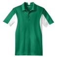 thumbnail image 5 of Sport-Tek Side Blocked Micropique Sport Wick Polo-5XL (Kelly Green/White), 5 of 6
