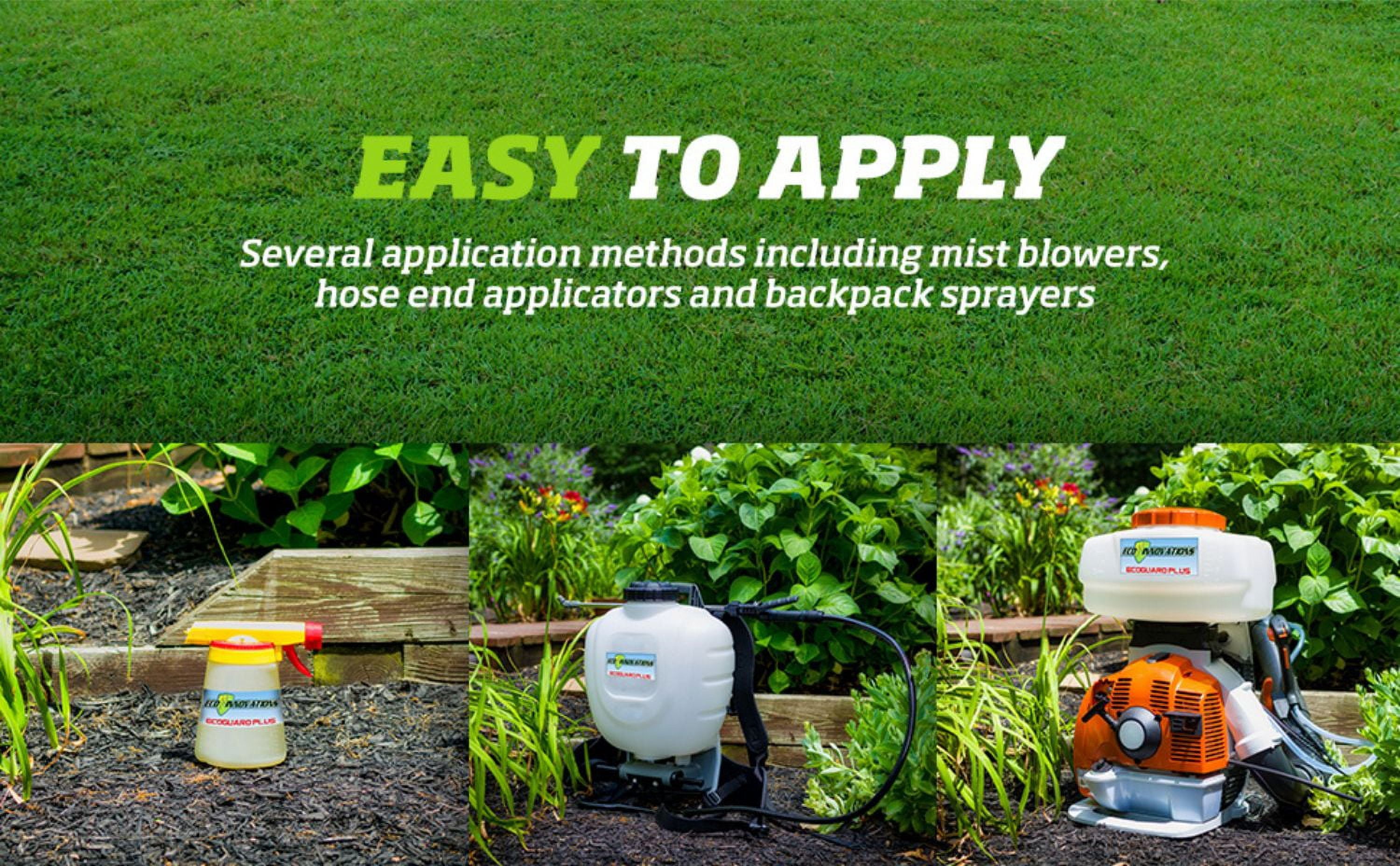 All Natural Tick & Mosquito Control Spray for Lawn and Landscape.  EcoGuard Plus, 16 oz