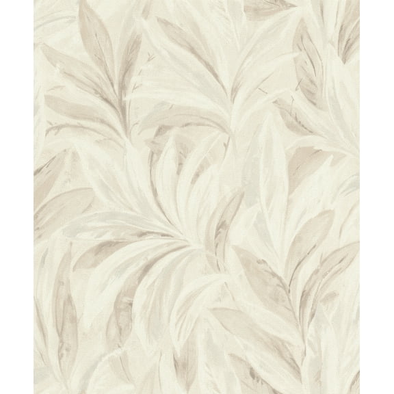 Rasch Rennie Ivory Leaves Wallpaper