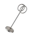 thumbnail image 3 of 1pc de acero inoxidable toalla de toalla móvil soporte de piso doble anillos de toalla, 3 of 3