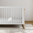 thumbnail image 3 of Storkcraft Equinox 3-in-1 Convertible Baby Crib, White with Driftwood, 3 of 11