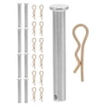 thumbnail image 4 of Miangastore 20 Sets Of Scaffolding Pin Supplies Metal Scaffolding Coupling Pin With Clips Scaffolding Locking Pin Clip Scaffolding Accessories Scaffolding Equipment, 4 of 8