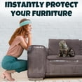 thumbnail image 4 of Protector de muebles para gatos FixZilla, antiarañazos, 24 unidades, 4 of 6
