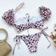 thumbnail image 4 of Gibobby Conjunto de Bañador Sexy Traje de baño de color sólido con relleno Bikini Conjunto de traje de baño para mujer Ropa de playa Trajes de baño de do(Rosa,G), 4 of 5