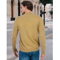 thumbnail image 3 of Mens Pullover Sweaters Casual Slim Fit Knit Texture Sweater, 3 of 4