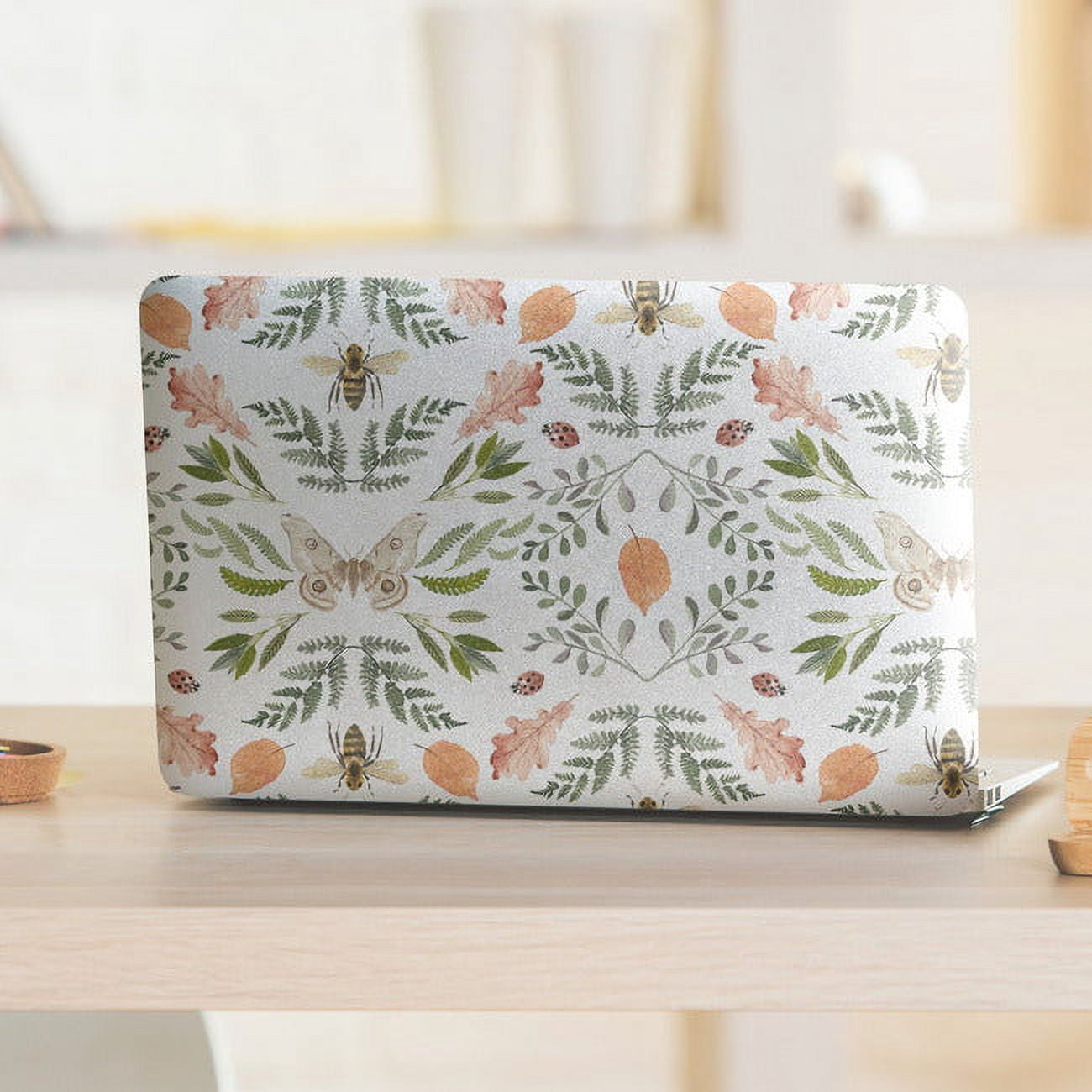 Penny Lane: Forest Cottage Bee And Butterfly Peel and Stick Wallpaper