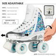 Crazy Skates Glitz Roller Skates | Adjustable Or