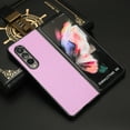 thumbnail image 2 of Allytech Filp Cover Case for Samsung Galaxy Z Fold 4,Luxury PU Leather+Soft TPU With Shockproof Filp Case for Samsung Z Fold 4 7.6 inch,Purple, 2 of 6