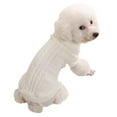 thumbnail image 2 of Dog sweaters.Dog Sweater for Small Dog,Medium Dog,Warm Winter Classic Turtleneck Pet Clothes Coat for Puppies,Cats,Cute Christmas Sweater for Girls Boys,Dog Clothes,Dog Sweatshirt（White 8）, 2 of 4