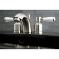 thumbnail image 2 of Kingston Brass KB8958DPL Paris Mini-Widespread Bathroom Faucet, Brushed Nickel, 2 of 3