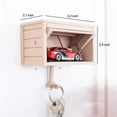 thumbnail image 2 of Car Garage Key Holder with Opening Door, Key Holder for Wall Hot, 2 of 5