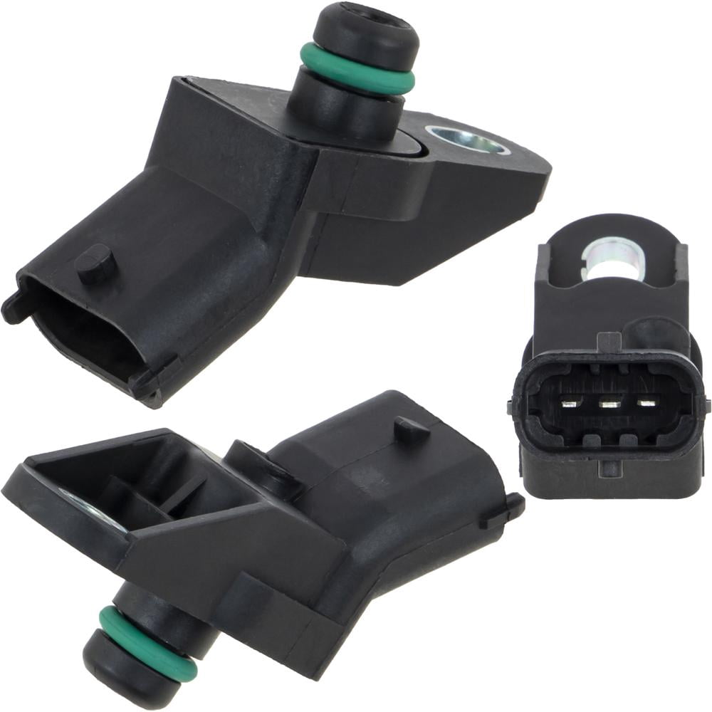 Volvo MAP Sensor Compatible with 1999-2005 S40 V40 S60 V70 C70 S80 1-Port T5 T6 1.9L L4 2.3L 2.4L 2.5L L5 2.8L L6 9125462-3 AS318 MP0057 Manifold Base VOLVO CROSS-REFERENCE Absolute