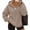White,#057, variant on Womens Zip Up Hoodies Half Zip Pullover Fall Winter Oversized Workout Sweatshirts Y2k Zipper Jackets With Pockets,L
