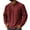 Red, variant on ZCFZJW Henley Knit Shirts for Men Big and Tall Regular Fit Casual Fall Spring Waffle Knited Quarter Button up Athletic T-Shirts Loose Lightweight Cozy Knitwear Tops with Pockets Gray XXL