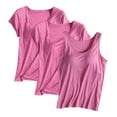 thumbnail image 3 of Prix Réduit, Chemise en Coton pour Femmes, Sans Armature, Confortable, Couleur Unie, Maternité, pour Maison/bureau Tenue Décontractée/20 % Modal, 40 % Coton, 40 % Polyester, Noir, Sopatenor, 3 of 6
