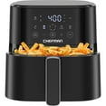 thumbnail image 1 of Chefman 4L (4 Qt) Friteuse à air digitale compacte avec Hi-Fry & Rappel des secousses - Noir, Nouveau, 1 of 7