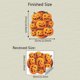thumbnail image 2 of Pegatina Decorativa para Baño con Forma de Calabaza de Halloween, 2 of 6