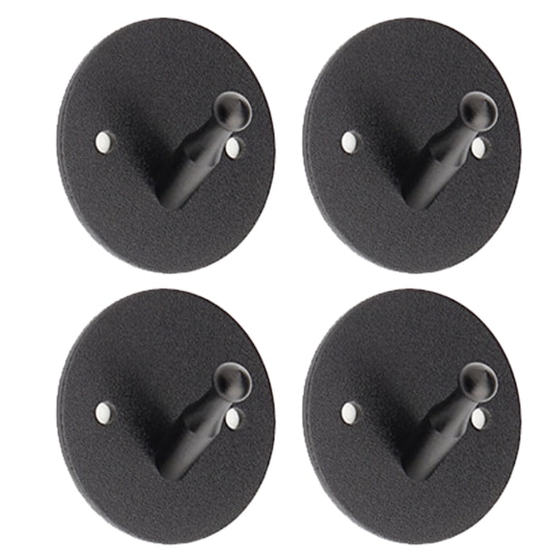 Ganchos Ganchos para toallas Ganchos para colgar en la ducha para colgar guirnaldas, coronas, medias, abrigos, sombreros, toallas, batas - Baño y cocina, 4 paquetes