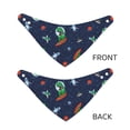 thumbnail image 6 of Goofa Dinosaur Astronaut Space Surfing Pattern Pet Scarf Bandana - Adjustable and Comfortable,Dog Scarf Bib Kerchief Breedfor Dogs and Cats-Small, 6 of 8