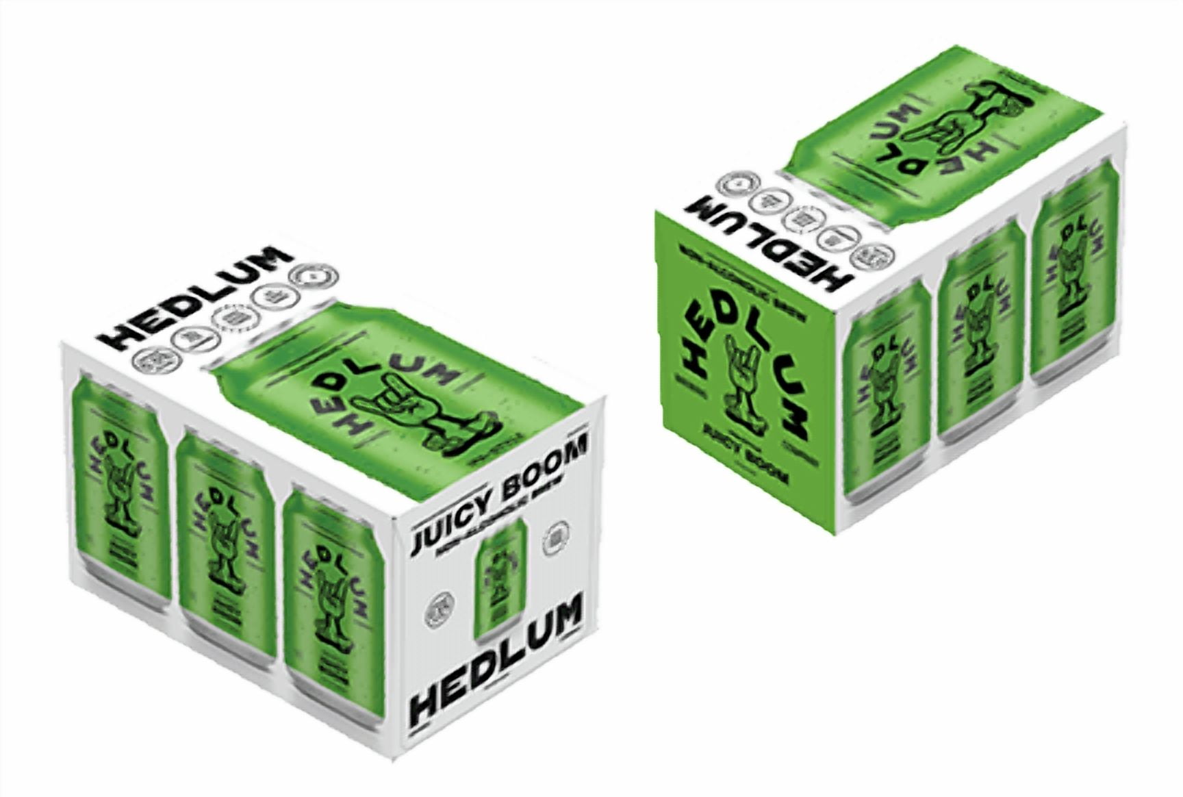 Juicy Boom IPA-Style 6-Pack (Non-Alcoholic Beer)
